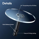 Ulanzi Xiaojiu Clear Center Column Rotating Tray
