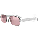 Chamelo Aura Audio Touch Glasses (White Frame | Calm)