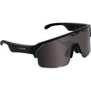 Chamelo Music Shield Glasses (Black Frame, Smoke Lenses)