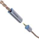 Dekoni Audio Ensemble PCUHD Copper Twist Jacket 4-Pin XLR to Dual 4-Pin Mini XLR Connector Modular Cable System (52")