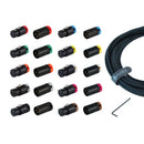 Cable Techniques CT-LP-DIY-BX-10 Low-Profile XLR 3-Pin Cable DIY Set