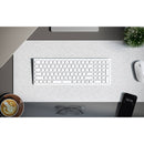 ALOGIC ASKBT2WCWH Echelon Compact Rechargeable Wireless Keyboard and Mouse Combo (White)
