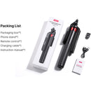 Ulanzi MA09 Bluetooth Remote Control Selfie Stick for GoPro & Smartphones