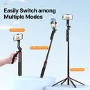 Ulanzi MA09 Bluetooth Remote Control Selfie Stick for GoPro & Smartphones