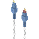 Dekoni Audio Ensemble Silver-Plated Copper Twist Jacket 3-Pin XLR Female to Dual HD600 Series Connector Modular Cable System (64")