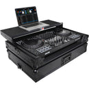 ProX ATA Flight-Style Slim Road Case with Laptop Shelf for DDJ-FLX10 and DDJ-GRV6 Controllers (All Black)
