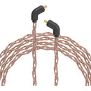 Dekoni Audio Ensemble Post-Split PCUHD Copper Twist Jacket Dual MMCX IEM Modular Cable System
