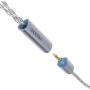 Dekoni Audio Ensemble Post-Split Silver-Plated Copper Twist Jacket Dual MMCX IEM Modular Cable System