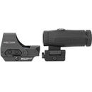 Holosun HS510C-GR Sight & HM3X Magnifier Combo Kit with Hard Case (Red Reticle)