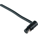 Cable Techniques Low-Profile Right-Angle TA3F 180 Mini XLR 5-Pin Female Connector
