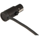 Cable Techniques Low-Profile Right-Angle TA3F 180 Mini XLR 5-Pin Female Connector