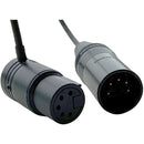 Radius Mini-ALTO Low-Profile 5-Pin XLR Stereo Cable (10.2")