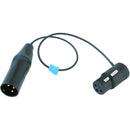 Radius Mini-ALTO Low-Profile 3-Pin XLR Male to Female Cable (10.2")