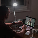 Lume Cube Edge Go Rechargeable Desk Lamp (Slate)