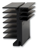 BOYD OS515-150-B Heat Sink, Square, PCB Max Clip, Extruded, 2.33 °C/W, TO-218, TO-220, TO-251, TO-262, TO-273, 30 mm