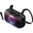 JBL PartyBox On-The-Go 2 Party Speaker with Wireless Microphone (Black)