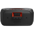 JBL PartyBox On-The-Go 2 Party Speaker with Wireless Microphone (Black)