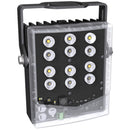 AXTON Hybrid Series AT-25HE-S IR and White Light PoE Illuminator (850nm, 10-Degree)