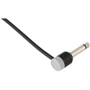 Cable Techniques Premium Low-Profile Guitar Effects Pedalboard Patch Cable (Gray Cap, 4")