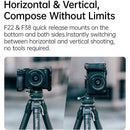 Falcam F22, F38 and F50 Quick Release Camera L-Bracket for Sony a7C II