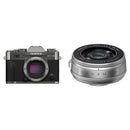 FUJIFILM X-T30 III Mirrorless Camera with 23mm f/2.8 R WR Lens Kit (Charcoal Silver)