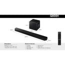 Samsung Q800H 5.1.2-Channel Dolby Atmos Soundbar System