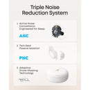 Soundcore by Anker Sleep A30 Special Sleep Earbuds with Triple Noise Reduction System (Lunar White)