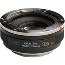 KIPON BAVEYES PRO 0.8x Lock Focal Reducer V2 (Mamiya 645 to FUJIFILM G)