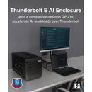 Plugable TBT5-AI Thunderbolt 5 eGPU Enclosure & Dock