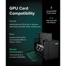 Plugable TBT5-AI Thunderbolt 5 eGPU Enclosure & Dock