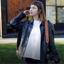 Coiro Classic Leather Camera Strap (Black)