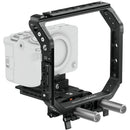 Bright Tangerine Halo Universal Base Kit for Small Cameras (Short)