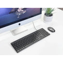 Macally Full-Size Wired Keyboard for Mac (Black)