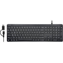 Macally Full-Size Wired Keyboard for Mac (Black)