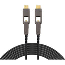 DVDO Plenum-Rated 4K HDMI 2.0 AOC Fiber Cable with Detachable Heads (12.8')