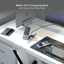 ALOGIC Matrix+ Flow 3-in-1 Charging Dock with Wireless Power Bank and Car Charger Cradle