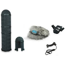 Radius Mini-ALTO 410 Blimp Windshield with RAD-2 Kit & PG Handle (Gray, Long-Pile)
