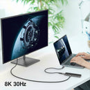 EZQuest 8-Port USB4 Pro Series Dual Display Hub
