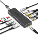 EZQuest 12-Port USB-C Pro Series Multi-Adapter Dual Display Hub with HDMI