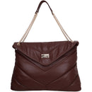 SANDY LISA Cali Shoulder Bag (Burgundy)
