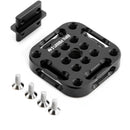 3 Legged Thing XPAND Cheese Plate (2 x 2", Black)