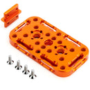 3 Legged Thing XPAND Cheese Plate (2 x 3.5", Orange)