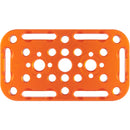 3 Legged Thing XPAND Cheese Plate (2 x 3.5", Orange)