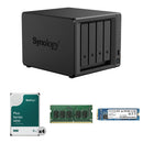 Synology 16TB DS925+ 4-Bay NAS Enclosure Kit with Internal SSD and RAM Expansion (4 x 4TB 5400 rpm)