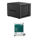 Synology 64TB DS925+ 4-Bay NAS Enclosure Kit (4 x 16TB 7200 rpm)