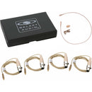 Galaxy Audio HLM4 Hairline Lavalier Omni-Directional Condenser Microphone with TA3F Connector (Galaxy Audio/AKG, Beige)
