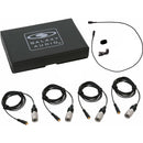 Galaxy Audio HLM4 Hairline Lavalier Omni-Directional Condenser Microphone with cW-Style Connector (Audio-Technica, Black)