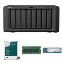 Synology 96TB DiskStation DS1825+ 8-Bay NAS Enclosure Kit with Internal SSD and RAM Expansion (8 x 12TB)