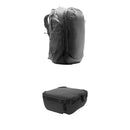 Peak Design Travel Backpack with Medium Camera Cube V2 Kit (Black, 45L)
