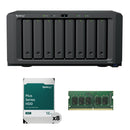 Synology 128TB DiskStation DS1825+ 8-Bay NAS Enclosure Kit with RAM Expansion (8 x 16TB)